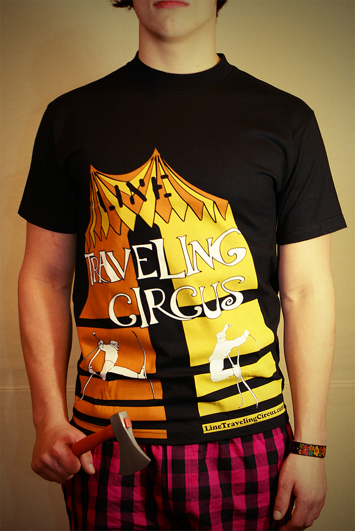 triko LINE Traveling Cirkus